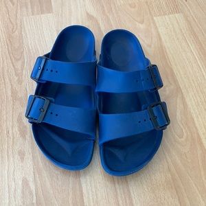 Size 37 Blue Birkenstocks